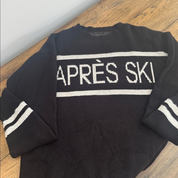 Black Après Ski Sweater - Picture 4 of 4